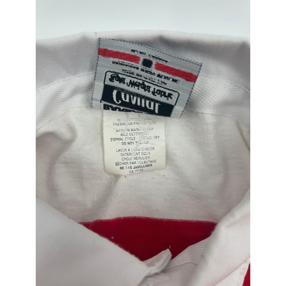 Barbarian Casual Weight Striped Rugby Jersey Red Lightweight Large Canada - Picture 7 of 11